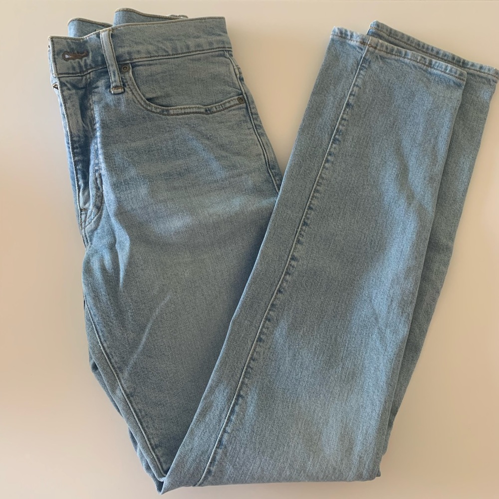 J. Crew men’s 770 stretch light wash jeans NWT